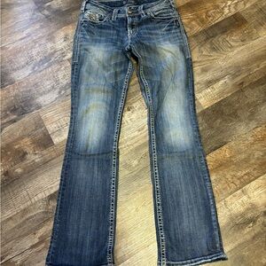 Silver Jeans Women's Blue Boot Cut Jeans Size 28